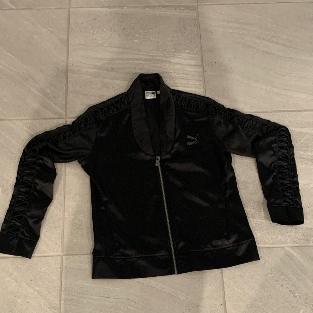 Puma Women's Black Bomber Jacket